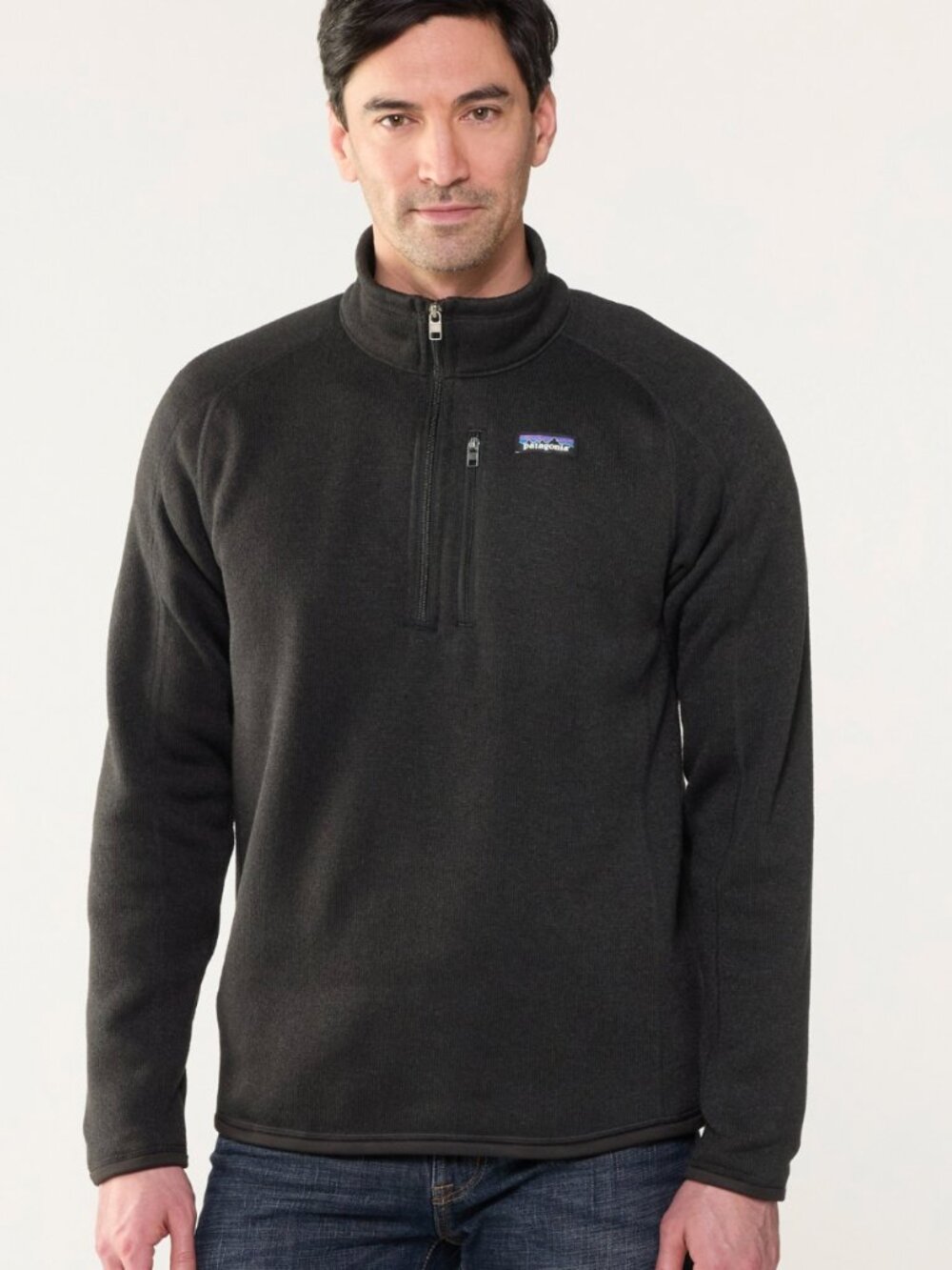 🖤 Patagonia Better Sweater Quarter-Zip Fleece Pullover Men’s Large Black